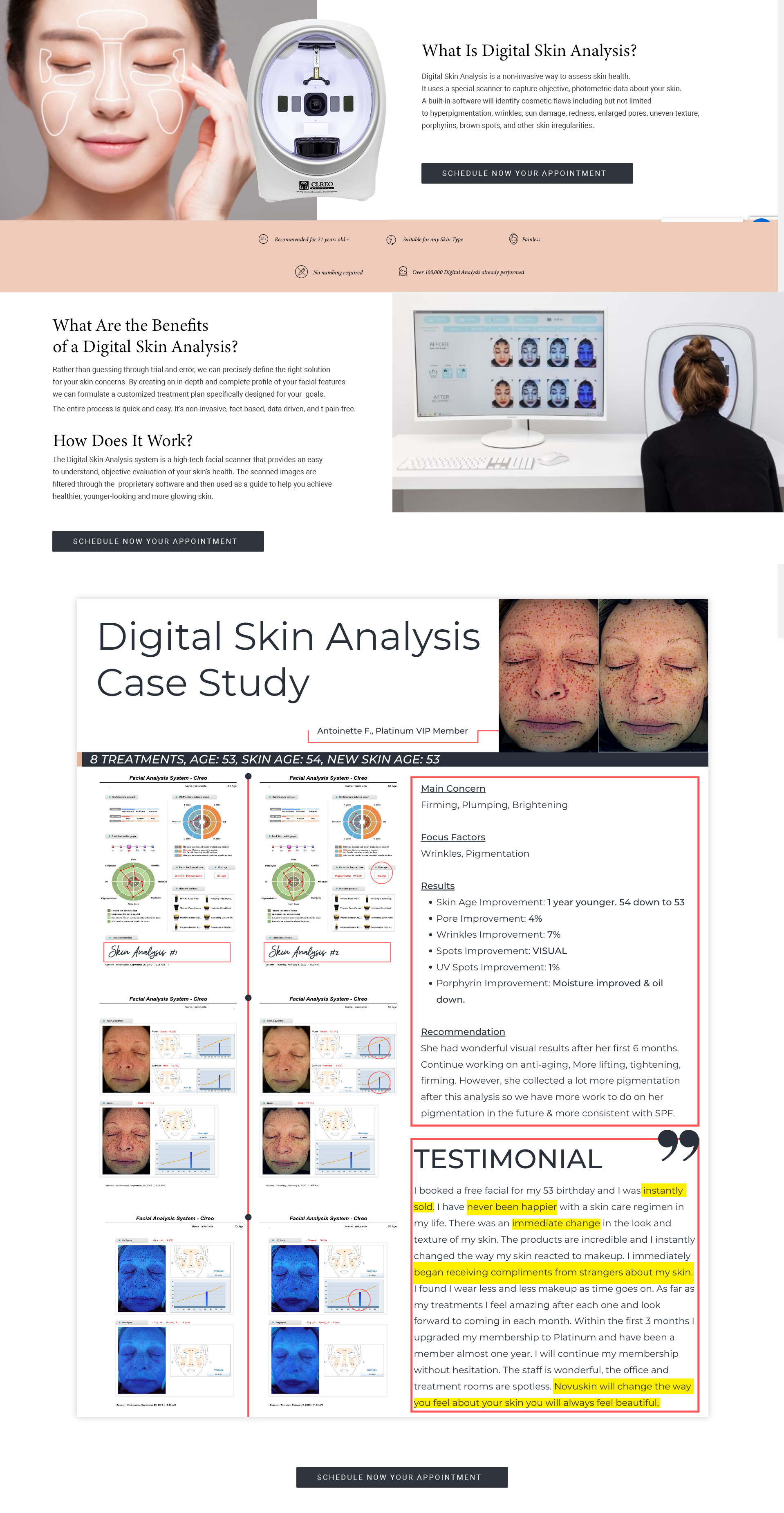Digital Skin Analysis